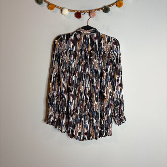 BeachLunchLounge boho patterned smocked tunic top - Picture 5 of 5